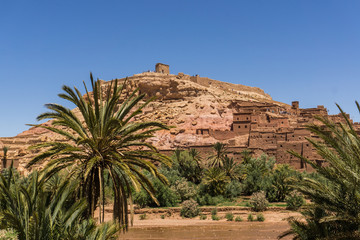 Obraz premium The ancient village of Ait Benhaddou, Morocco