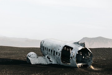 Avion abandonné en Islande - Iceland plane