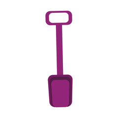 Little shovel toy vector illustration graphic design