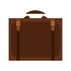 Vintage travel suitcase vector illustration graphic design