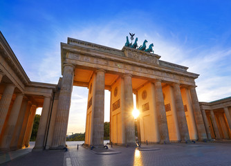 Fototapeta premium Berlin Brandenburg Gate Brandenburger Tor