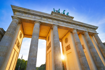 Fototapeta premium Berlin Brandenburg Gate Brandenburger Tor