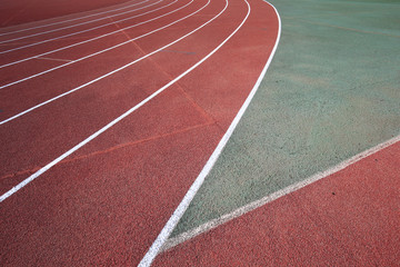 Fototapeta premium Track and field digital