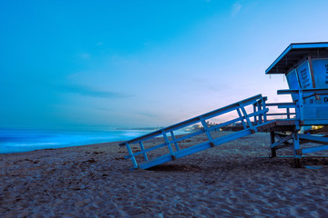 Lifeguard Station Sunrise