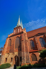 Fototapeta na wymiar Berlin Nikolaikirche church in Germany