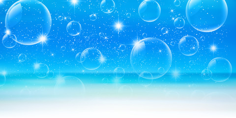 海　夏　風景　背景 