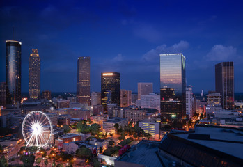 City Of Atlanta - obrazy, fototapety, plakaty