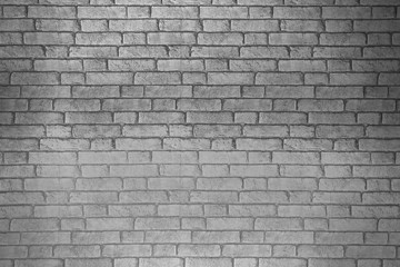 surface of Gray brick vintage wall.