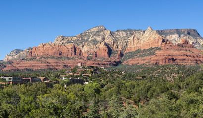 Fototapeta na wymiar View from Schnebly Hill Road in Sedona, Arizona