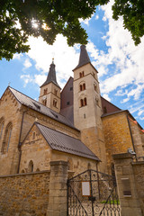 Fototapeta na wymiar Nordhausen Holy Cross Cathedral in Germany