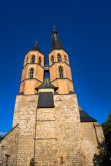 Fototapeta na wymiar Nordhausen St Blasii church Thuringia Germany