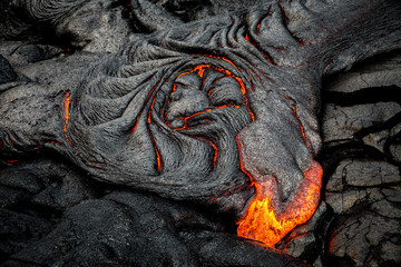 Hot lava on the Big Island of Hawaii © shanemyersphoto