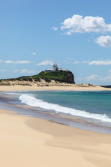 Nobbys Beach - Newcastle Australia. Nobbys beach is one of Newcastle most famous beaches located close to the CBD area.