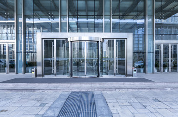 modern business office building exterior