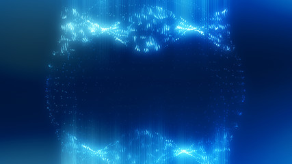 abstract twisted particles