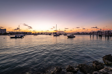 Maurice Gibb Memorial Park at Dusk
