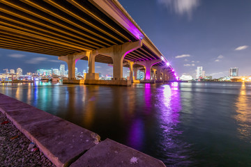 The MacArthur Causeway