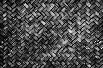 Weave bamboo handcraft texture backdrop.