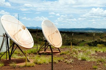 Satellite Dishes in the Outback