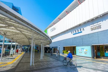 Tuinposter Treinstation JR奈良駅