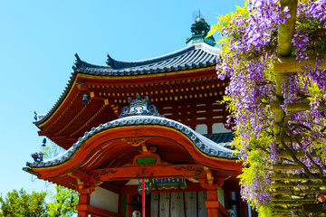 Fototapeta na wymiar 興福寺の南円堂の風景