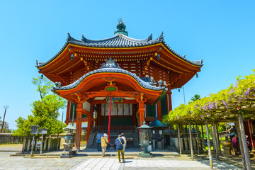 Fototapeta premium 興福寺の南円堂の風景