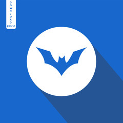 Bat vector icon