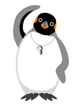 Exercising Emperor Penguin