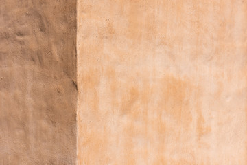 empty light brown concrete wall textured background