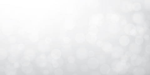 Abstract light blurred bokeh background. Beautiful bokeh background with light effect. Vector illustration.