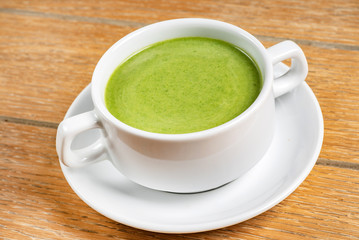 pea cream soup