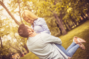 Young couple.