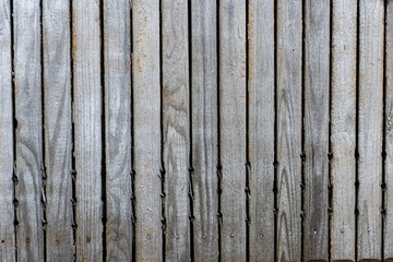 old grey wooden fence background