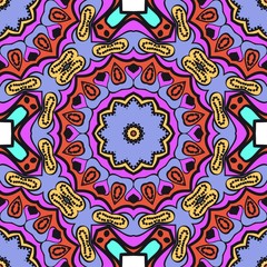 colored geometric vector pattern. Vector illustration. ideal for creative and decorative projects.