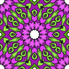 Multicolor geometric fantasy seamless vector illustration. For fashion Design Templates, Wallpaper