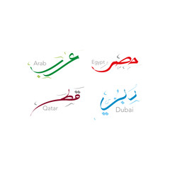 Arabic countries names