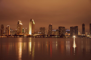 Obraz premium Downtown San Diego [15] (also referred to as 