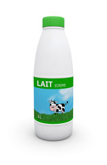 bouteille de lait