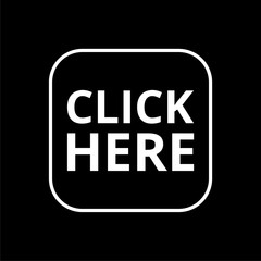 Click here icon on dark background