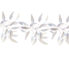 Obraz premium Watercolor elegant leaves