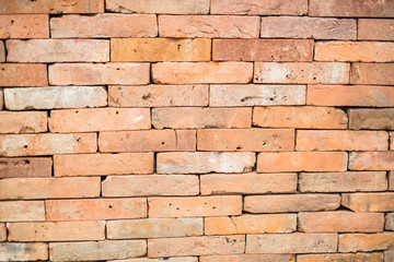 Obraz premium old red brick wall texture background