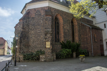 Fototapeta na wymiar Kościół Ewangelicki pod wezwaniem Zbawiciela - Kluczbork 