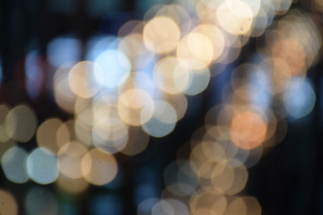 color abstract bacground withe blurred defocus bokeh light for template