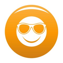 Smile icon. Vector simple illustration of smile icon isolated on white background