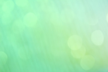 green soft color abstract background with blurred defocus bokeh light for template