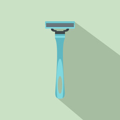 Man razor icon. Flat illustration of man razor vector icon for web design