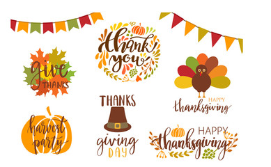Thanksgiving set.