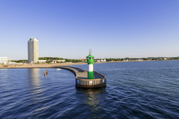 Hafeneinfahrt von Lübeck 