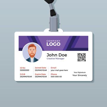 Corporate Identity Card Design Template