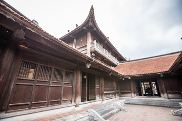 Naklejka premium Temple of Literature in Hanoi Vietnam